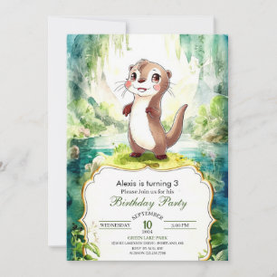 Convite Crianças Aquarela Outro Aniversário