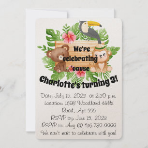 Convite Crianças Bebês Adolescentes Pré-Escolares