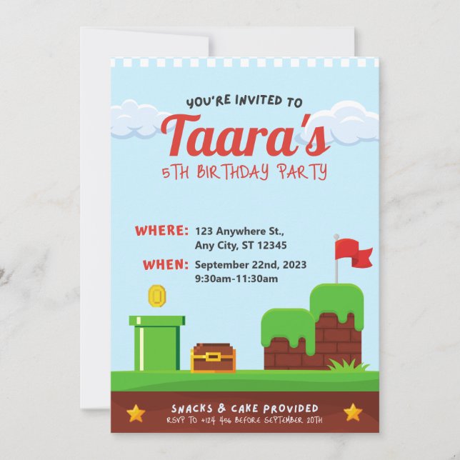 Convite Crianças Coloridas Invivência de Festas de anivers (Frente)