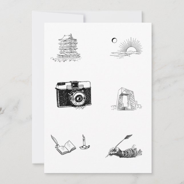 Convite Crianças Coloring Pages Criativo Design (Frente)