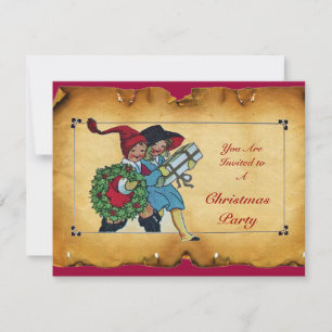 CONVITE CRIANÇAS COM PRESENTES DE NATAL -