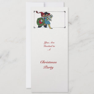 Convite CRIANÇAS COM PRESENTES DE NATAL - gelo