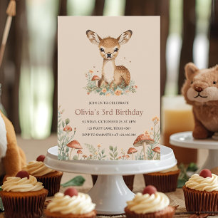 Convite Crianças De Animais Da Floresta Russa Do Aniversár