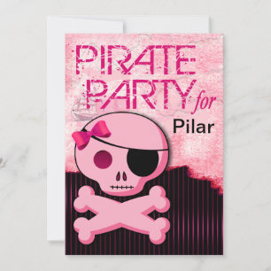 Convite Crianças Divertidas Piratas - "Pirate Baby"! Part