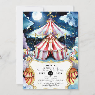 Convite Crianças Encantadas Circo Aniversário