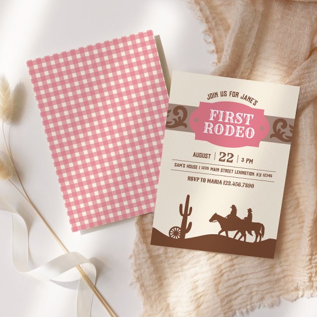 Convite Crianças Festa de aniversário Rosa Rosa Rosa Rosa  (Criador carregado)