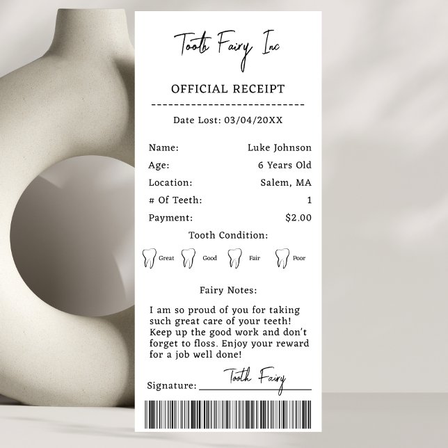 Convite Crianças Letra Dente Certificado 1 rua Dente Perdi (Criador carregado)