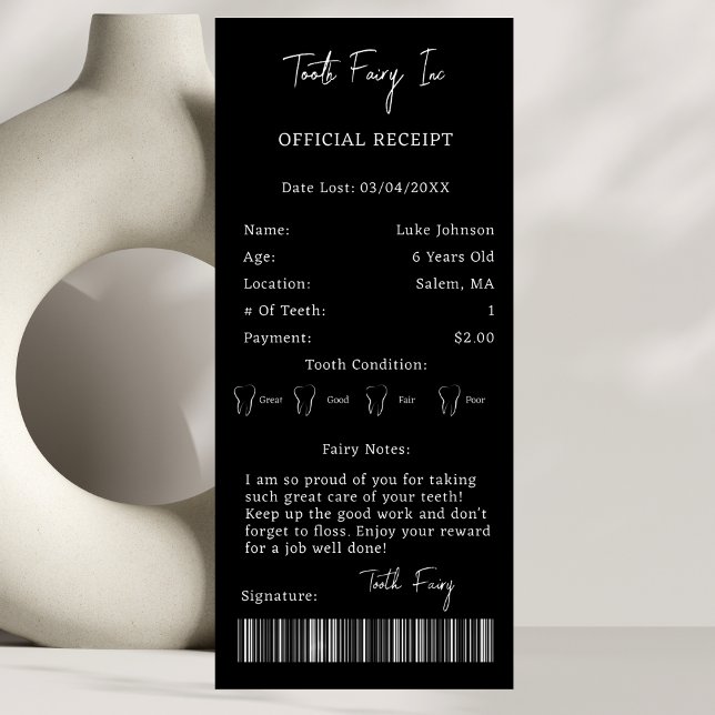 Convite Crianças Letra Dente Certificado 1 rua Dente Perdi (Criador carregado)