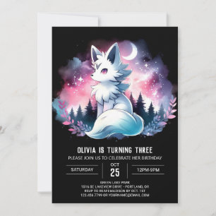 Convite Crianças: Lobo Personalizado Aniversário