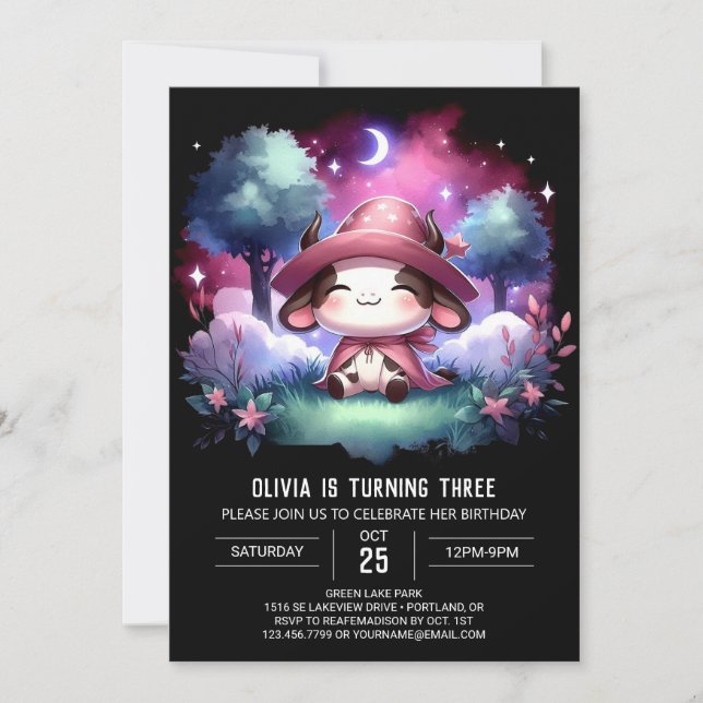 Convite Crianças Modernas Vêm Aniversário (Frente)