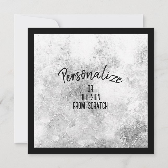 Convite Crie o Seu Personalizado (Frente)