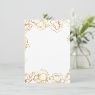 Convite Crie o seu próprio branco elegante