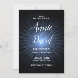 Convite Crie O Seu Próprio Casamento Poligon Sunburst