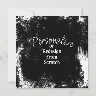 Convite Crie o Seu Próprio Personalizado