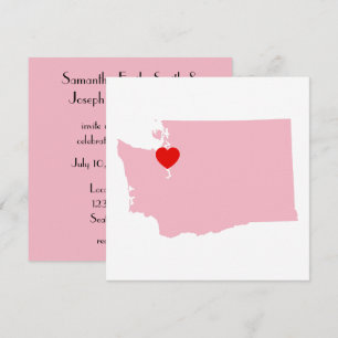 Convite Crie Seu Casamento Colorido Em Washington
