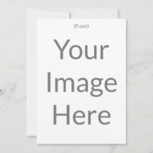 Crie seu próprio 13 x 18 cm frente e verso fosco