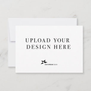 Convite Crie Seu Próprio 13x9 Paisagem