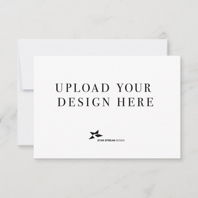 Convite Crie seu próprio 5x3,5 paisagem (Frente)