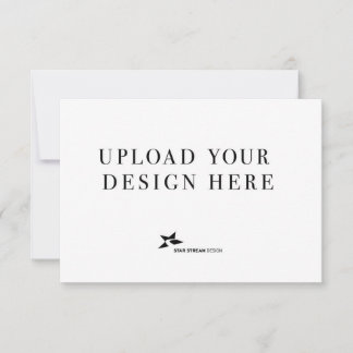 Convite Crie seu próprio 5x3,5 paisagem