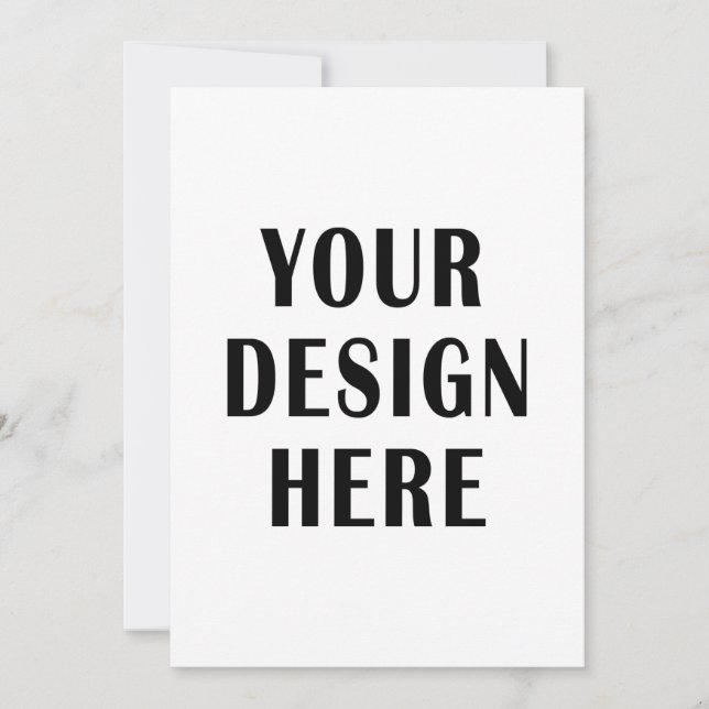 Convite Crie seu próprio 5x7 (Frente)