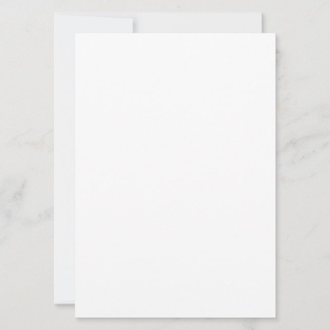 Convite Crie seu próprio branco (Frente)