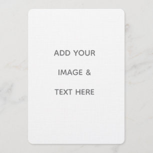 Convite Crie seu próprio branco 