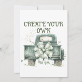 Convite Crie seu próprio casamento