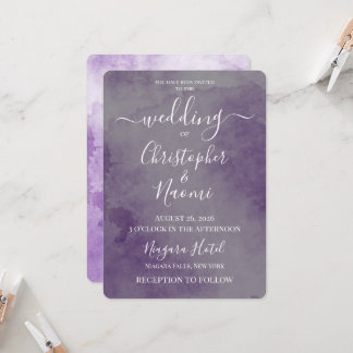 Convite Crie Seu Próprio Casamento com Textura Vintage