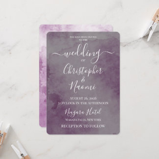 Convite Crie Seu Próprio Casamento com Textura Vintage
