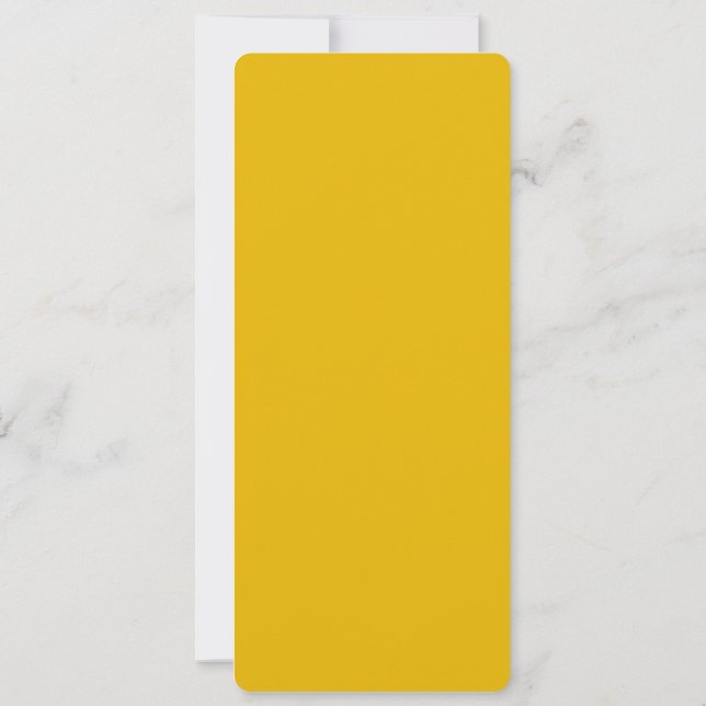 Convite Crie Seu Próprio Design Amarelo Personalizado (Verso)