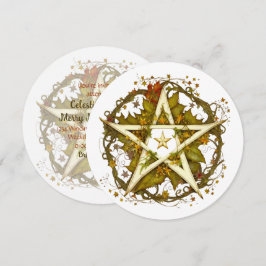 Convite Crie seu próprio outono vitoriano deixa o Pentágon