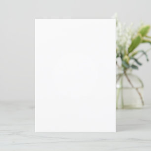 Convite Crie seu próprio personalizável branco