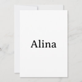 Convite Crie seu próprio quadrado personalizado simples 13