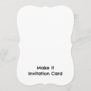 Convite Crie seu Suporte Personalizado 5" x 7"