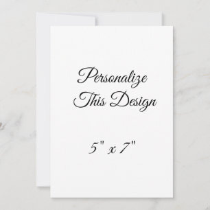 Convite Crie seus próprios envelopes quadrados 5" x 7": Br