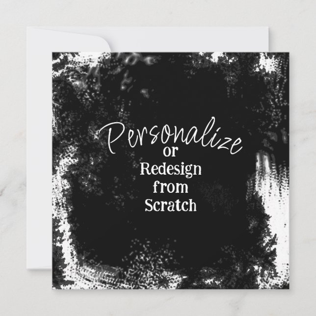 Convite Crie Seus Próprios Produtos Personalizados (Frente)