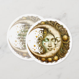 Convite Crie Sua Deusa Vitoriana Steampunk Moon