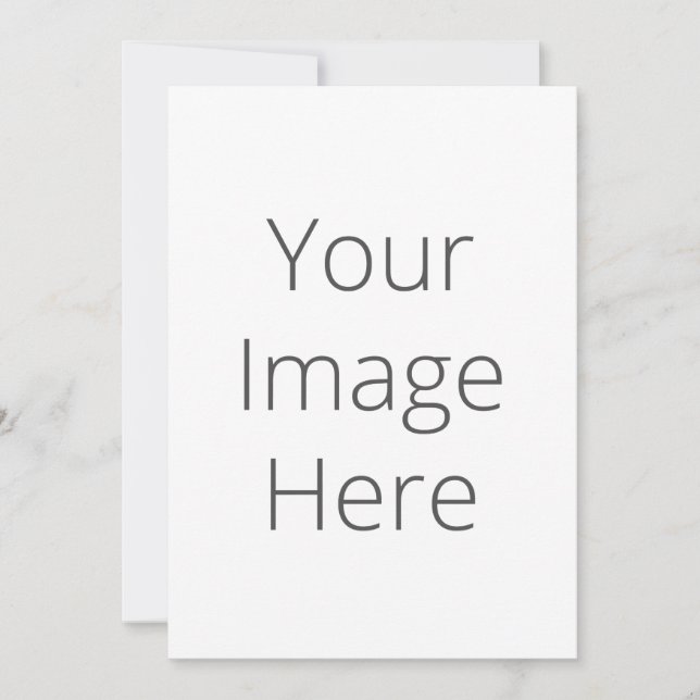 Convite Crie sua própria assinatura Matriz de 5" x 7" Conv (Frente)