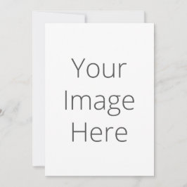 Convite Crie sua própria assinatura Matriz de 5" x 7" Conv