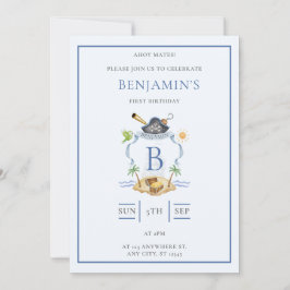 Convite Crista de Pirata