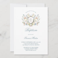 crista floral | Batismo