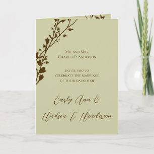 Convite Cristão Para Casamento 2 Torne-Se Um