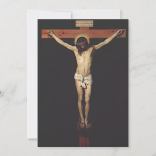 Convite Cristo Crucificado por Diego Velazquez