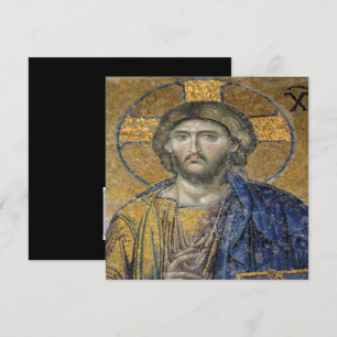 Convite Cristo Pantocrator Mosaico Icônico Religioso Roman