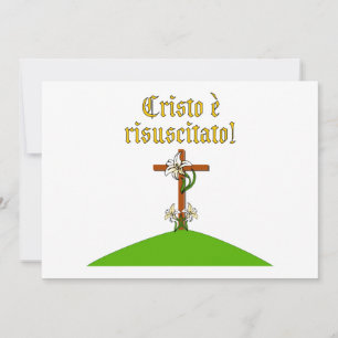 Convite Cristo Risen