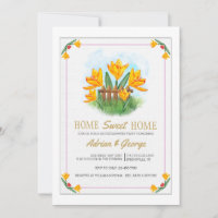 Convite Crocus Amarelo