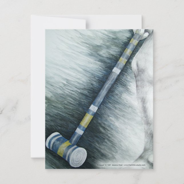 Convite Croquet (Frente)