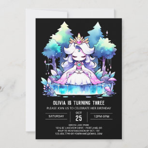 Convite Crown Princess Birthday