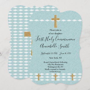 Convite Cruz de Jesus Cristo Primeiro Sagrado