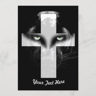 Convite Cruz de Pantera Negra